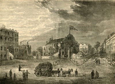 Vieille Église de Kensington, vers 1750, vers 1876 - Unbekannt