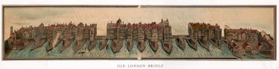 Vieux pont de Londres, vers 1600 1893 - Unbekannt