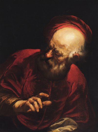 Vieil homme, 17ème siècle - Unbekannt