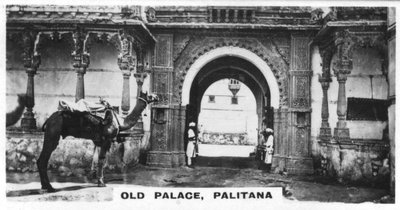 Ancien palais, Palitana, Inde, vers 1925 - Unbekannt