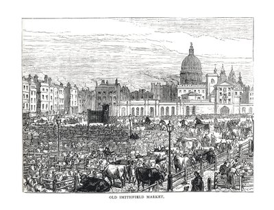 Ancien marché de Smithfield, 1878 - Unbekannt