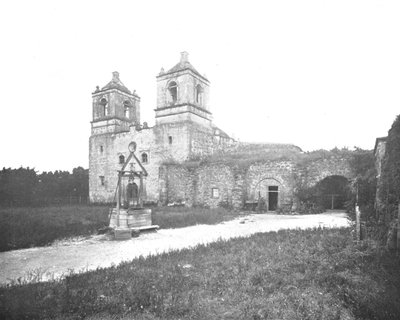 Ancienne mission espagnole, San Antonio, Texas, USA, vers 1900 - Unbekannt