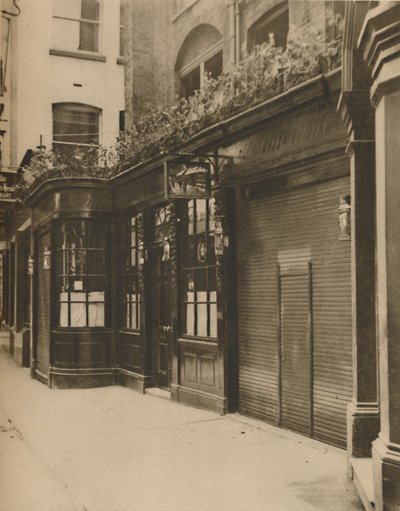 Olde Dr. Butlers Head, établi dans Masons Avenue en 1616, vers 1935 - Unbekannt