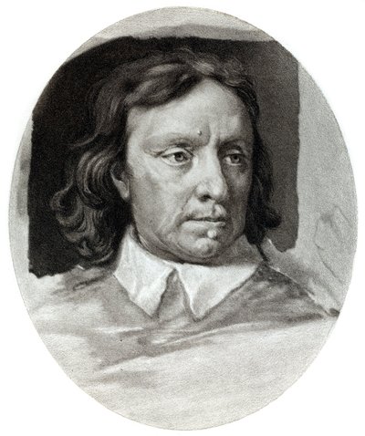 Oliver Cromwell, 1599-1658, leader militaire et homme politique anglais, 1657 - Unbekannt