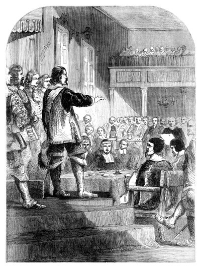 Oliver Cromwell 1599-1658 refusant d