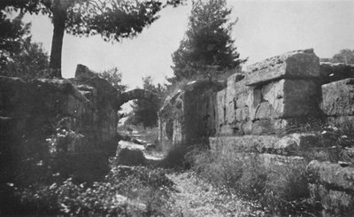 Olympie - Entrée du terrain d