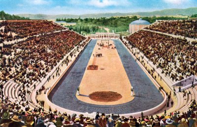 Stade olympique, Athènes, 1906, 1936 - Unbekannt