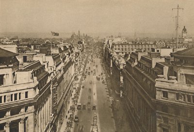 Sur le toit de Bush House, regardant de Kingsway vers les hauteurs du nord, vers 1935 - Unbekannt