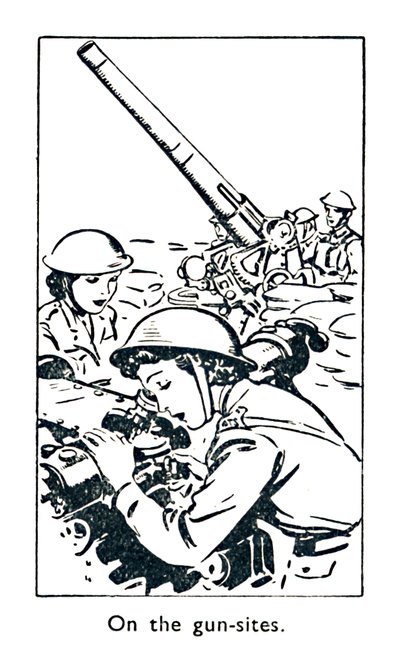 Sur les sites de canons, 1940 - Unbekannt
