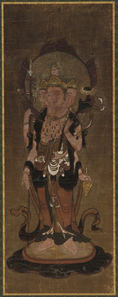 Un des douze deva : Bonten Brahma, fin 15ème-début 16ème siècle - Unbekannt
