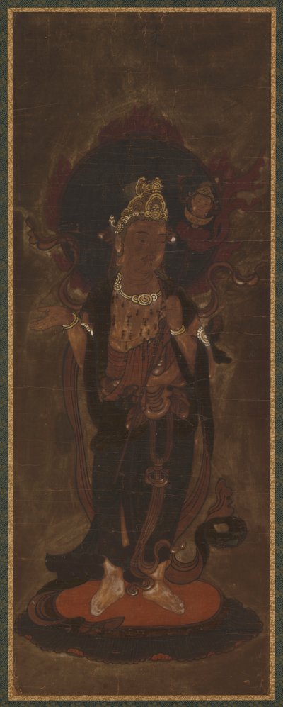 Un des douze deva : Emma-ten Yama ou Suyama-deva, fin 15ème-début 16ème siècle - Unbekannt