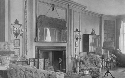 Un côté du salon, maison de Mme WK Vanderbilt, New York, 1924 - Unbekannt