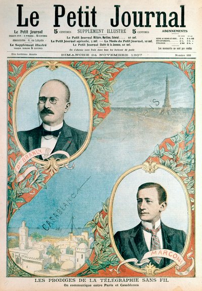 Ouverture de la liaison télégraphique sans fil entre Paris et Casablanca, 1907 - Unbekannt
