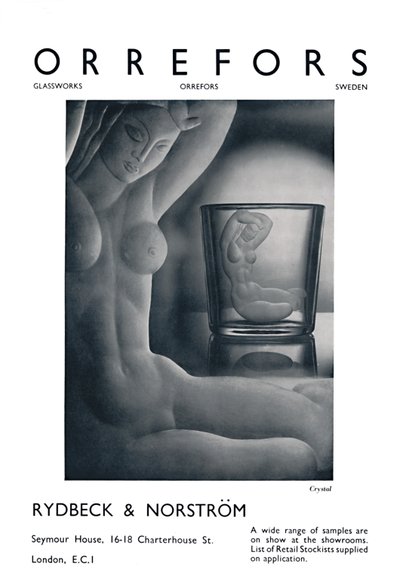 Orefors - Cristal - Rydbeck & Norström, 1939 - Unbekannt