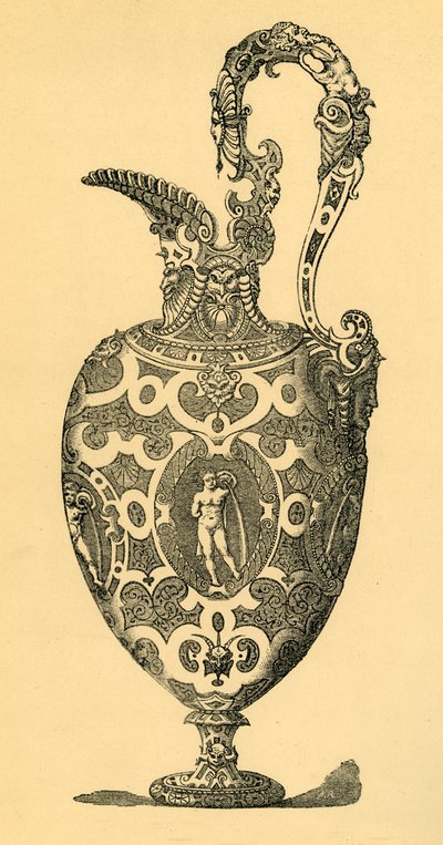Conception originale pour un vase ou une aiguière, 1881 - Unbekannt