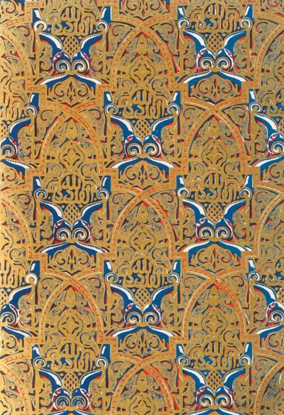 Ornement en panneaux sur les murs, Salle des Ambassadeurs, 1907 - Unbekannt