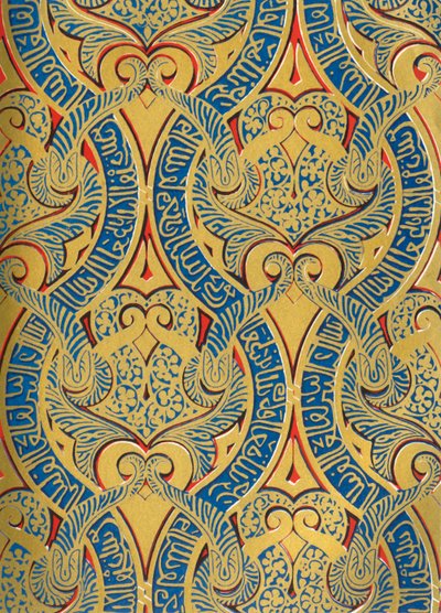 Ornement en panneaux sur le mur, Salle des Ambassadeurs, 1907 - Unbekannt