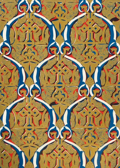 Ornements en panneaux, Cour de la Mosquée, 1907 - Unbekannt