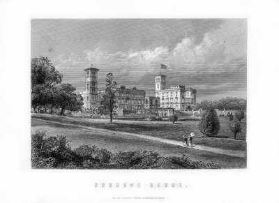 Osborne House, ancienne résidence royale à East Cowes, Île de Wight, Angleterre, 1899 - Unbekannt