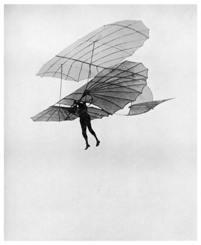 Otto Lilienthal effectue l