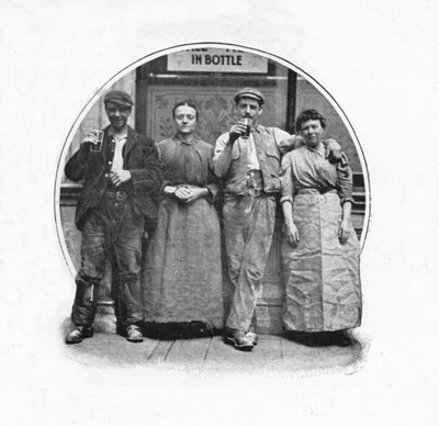 Devant un pub, Londres, vers 1903 - Unbekannt