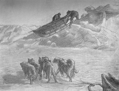 Sur des monticules de pression difficiles. Avril, 1895 - Unbekannt
