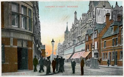 Oxford Street, Reading, Berkshire, vers 1900-1910 - Unbekannt