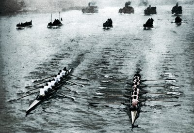 Course de bateaux Oxford et Cambridge, Londres, 1926-1927 - Unbekannt