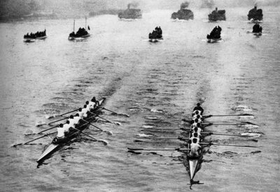 Course de bateaux Oxford et Cambridge, Londres, 1926-1927 - Unbekannt