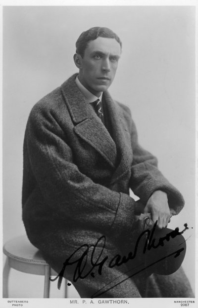 PA Gawthorn, acteur anglais, vers 1900-vers 1919 - Unbekannt