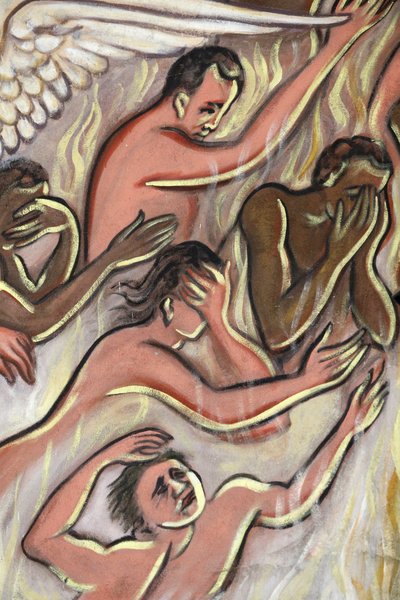 Le Jugement Dernier. Enfer, Aného, Togo - Unbekannt