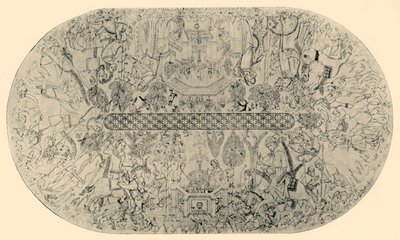 Peinture au plafond de la salle de justice, n° 1 - Unbekannt