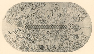 Peinture au Plafond de la Salle de Justice, No. 3, 1907 - Unbekannt