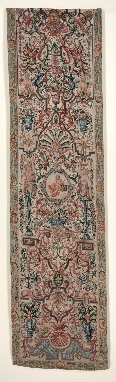 Paire de tentures de lit en broderie, c. 1690 - Unbekannt