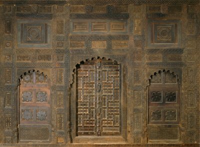 Façade du palais (Palais de Sayyed Akbar Shah, roi de Swat 1835-57) - Unbekannt