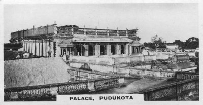 Palais, Pudukottai, Tamil Nadu, Inde, vers 1925 - Unbekannt