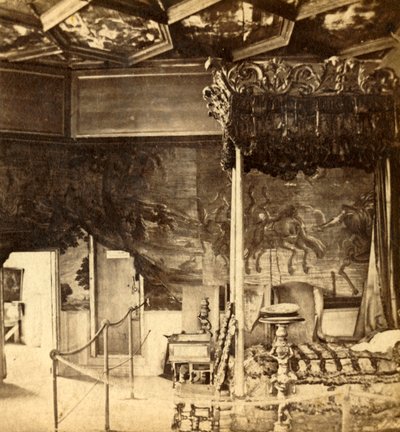 Palais de Holyrood. Chambre de la reine Marie, vers 1912 - Unbekannt