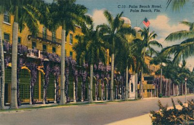 Hôtel Palm Beach, Palm Beach, Floride, vers 1940 - Unbekannt