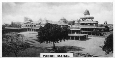 Panch Mahal, Fatehpur Sikri, Agra, Inde, vers 1925 - Unbekannt