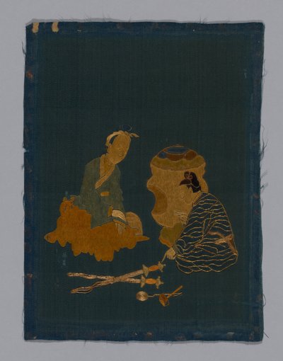 Pièce de panneau, Chine, dynastie Qing 1644-1911, 1800-50 - Unbekannt