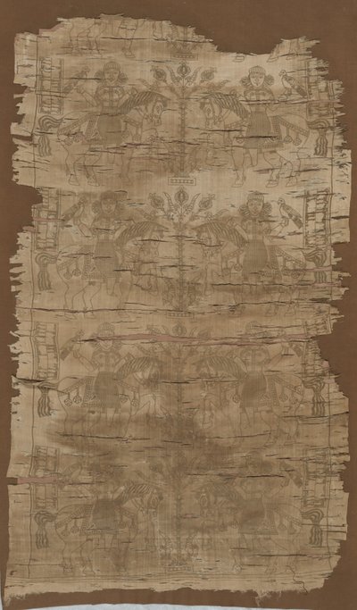 Panneau avec fauconniers, 1516-1955 - Unbekannt