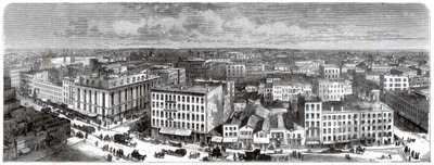 Panorama de Chicago depuis le sommet de l