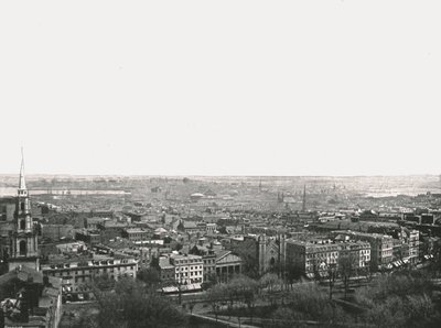 Panorama de la ville de Boston, USA, 1895 - Unbekannt
