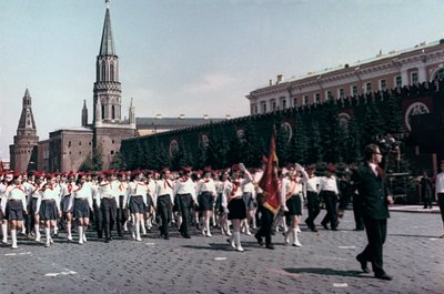 Parade des Jeunes Pionniers, Place Rouge, Moscou, 1972 - Unbekannt