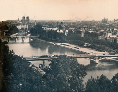 Paris. - Panorama vers Notre-Dame. - LL, vers 1910 - Unbekannt