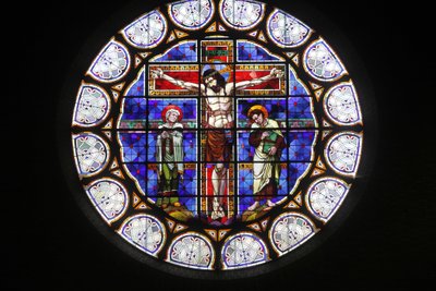 Paris, France. Église Notre-Dame-du-Rosaire. Vitrail, Paris, France - Unbekannt