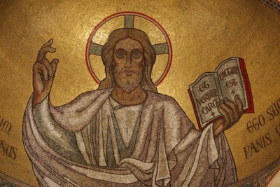 Paris, France Pantocrator Christ (en gloire) dans l