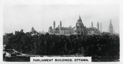 Bâtiments du Parlement, Ottawa, Canada - Unbekannt