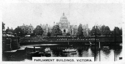 Bâtiments du Parlement, Victoria, Colombie-Britannique, Canada, vers 1920 - Unbekannt