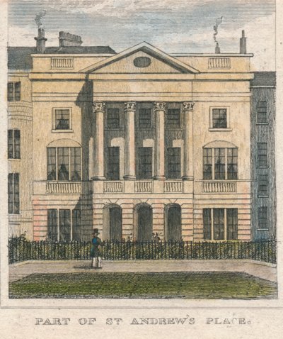 Partie de St. Andrews Place, 19ème siècle - Unbekannt